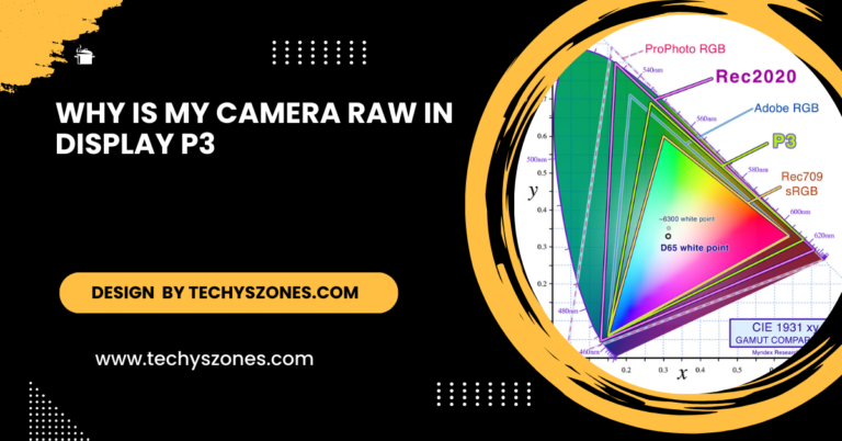 Why Is My Camera Raw In Display P3