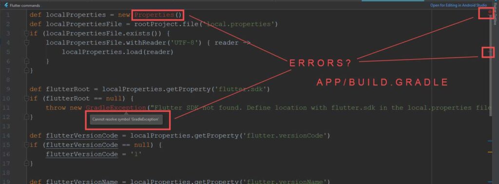 What Is Flutter Camera Gradle Error?