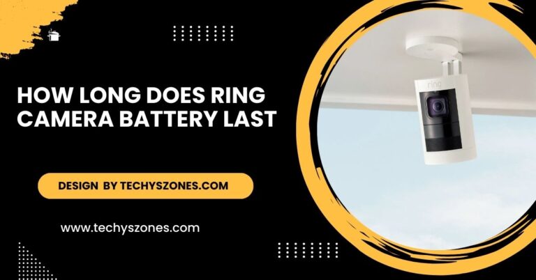 How Long Does Ring Camera Battery Last