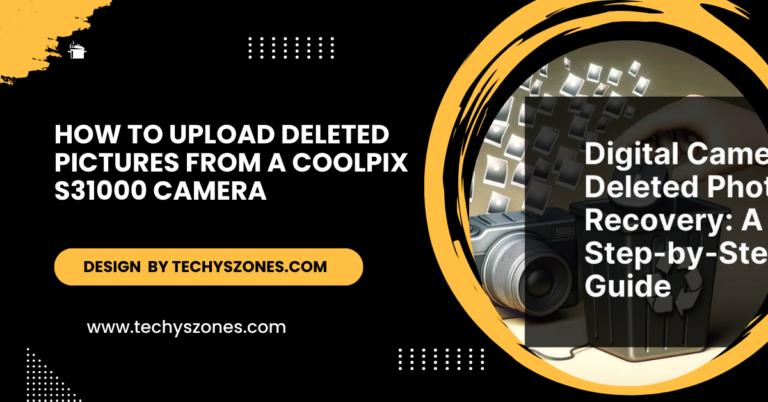 How To Upload Deleted Pictures From A Coolpix S31000 Camera