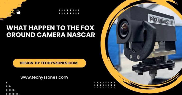 what happen to the fox ground camera nascar