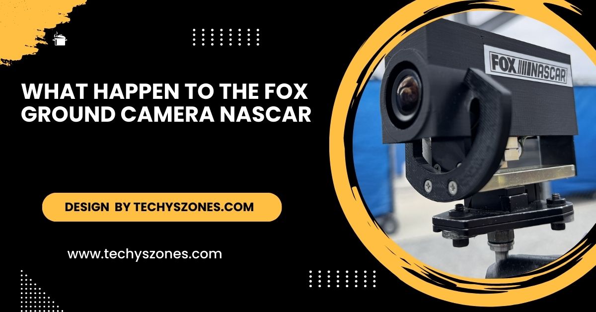 what happen to the fox ground camera nascar