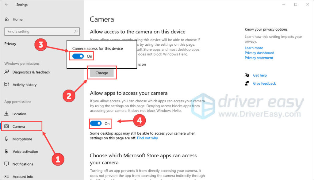 Test Your Camera in Other Apps